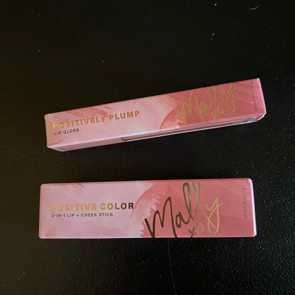 Mally NIB LIP GLOSS AND LIP-CHEEK STAIN